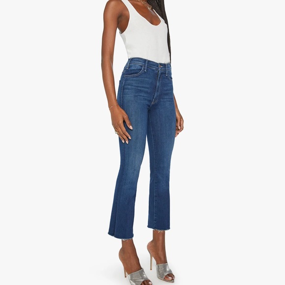 Mother the hustler ankle fray size 27